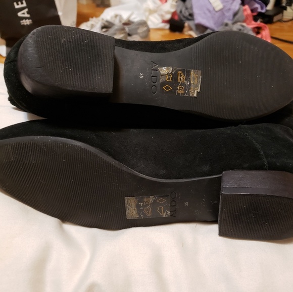 Aldo Suede Black Boots - Picture 2 of 3